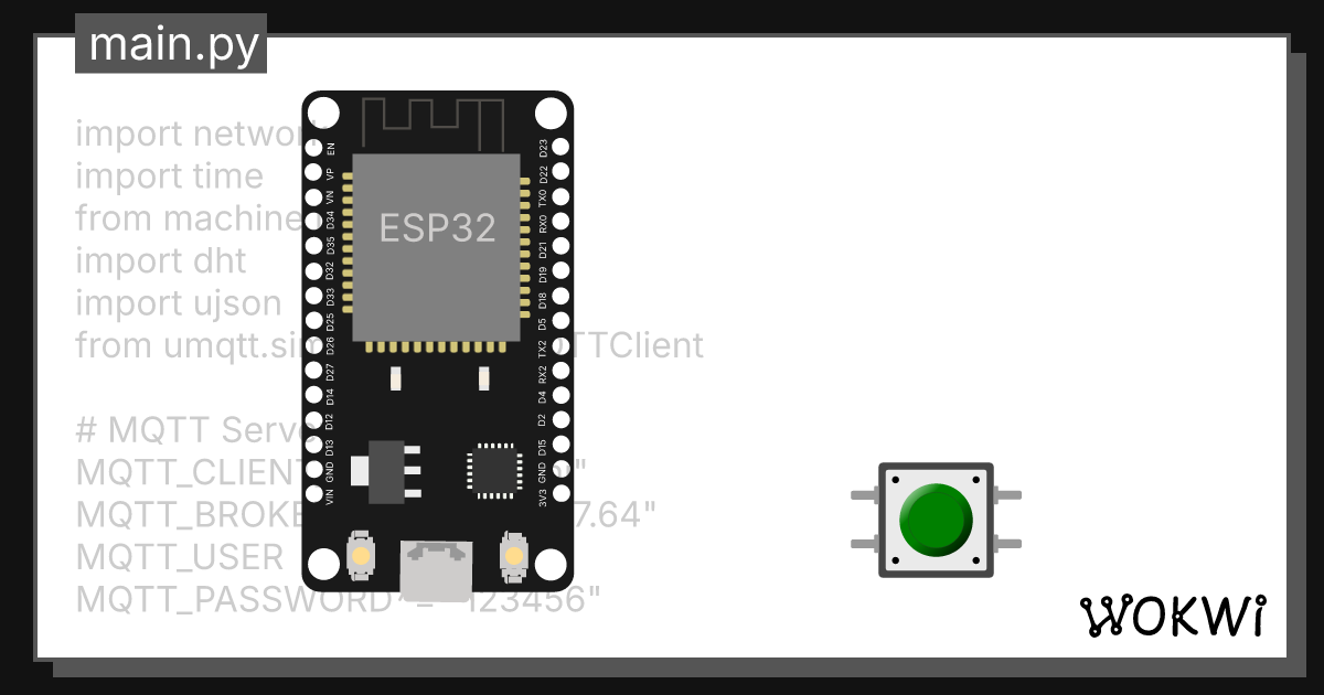 Untitled project - Wokwi ESP32, STM32, Arduino Simulator