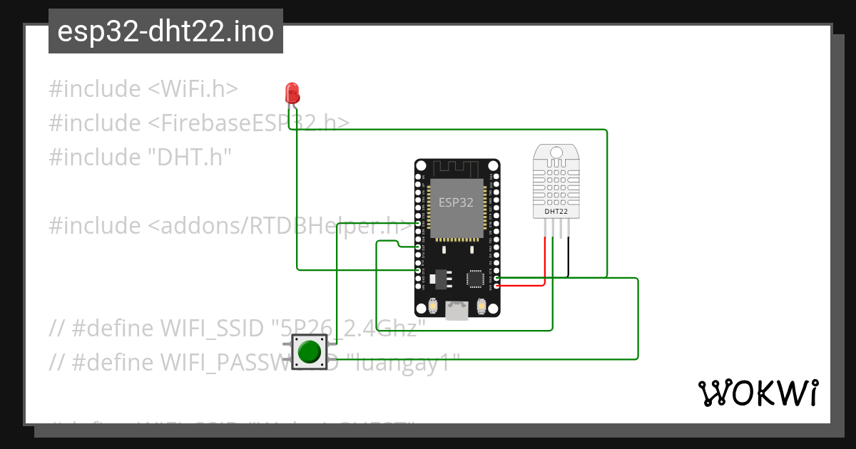esp32-dht22 - Wokwi ESP32, STM32, Arduino Simulator