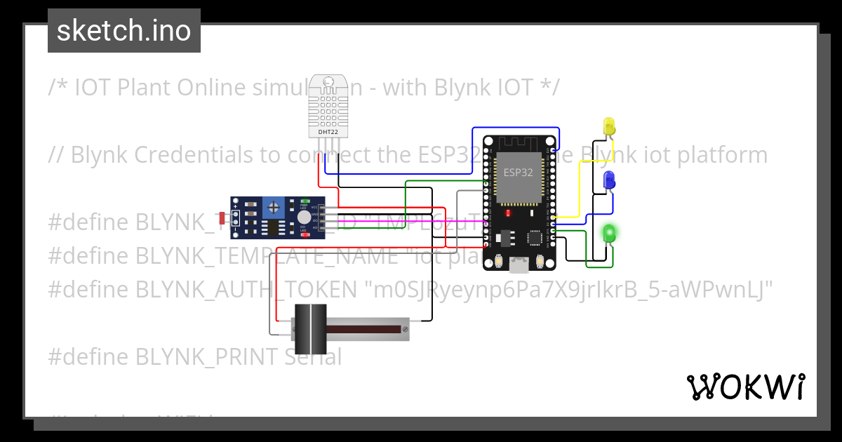 Blynk Control O Wokwi Esp32 Stm32 Arduino Simulator 4331