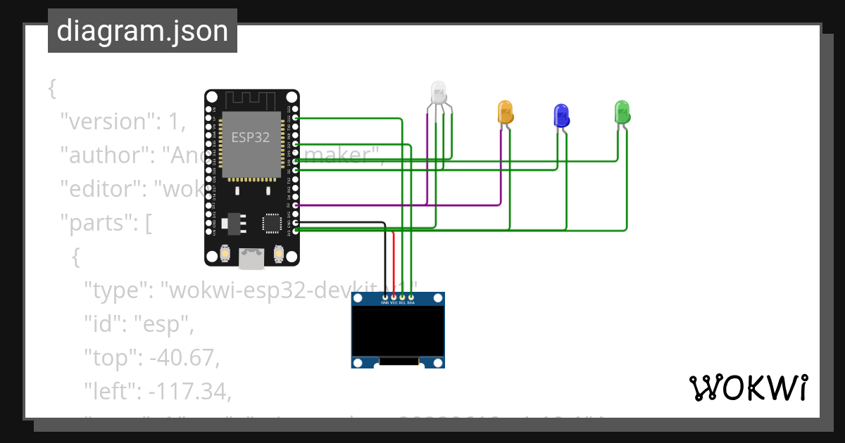 Untitled project - Wokwi ESP32, STM32, Arduino Simulator