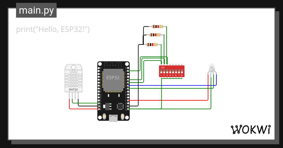 Untitled project - Wokwi ESP32, STM32, Arduino Simulator