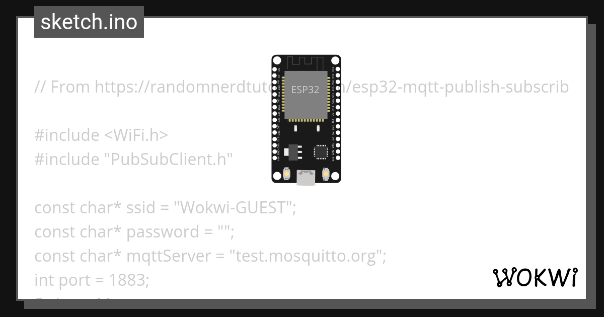 Wokwi Online ESP32 STM32 Arduino Simulator