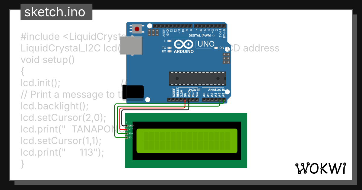 sketch.ino - Wokwi ESP32, STM32, Arduino Simulator