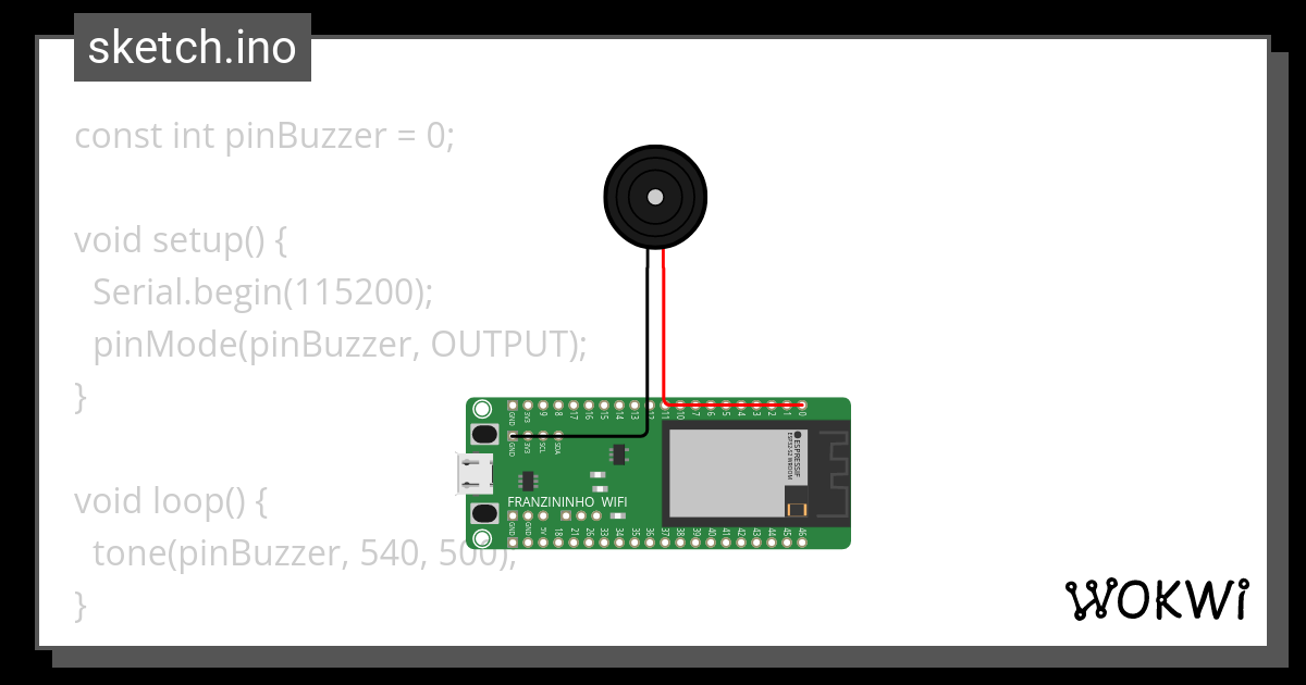 Daisy Bell Wokwi ESP32 STM32 Arduino Simulator