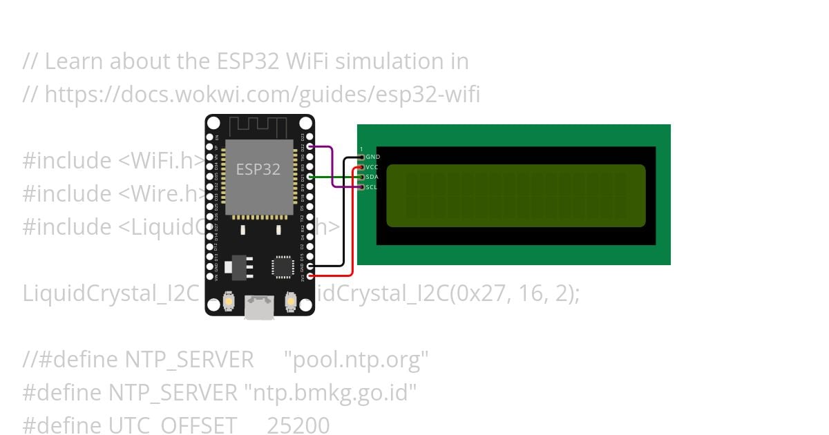 Jam WIB simulation