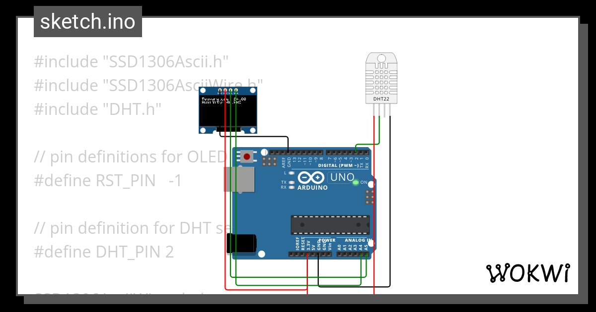 OLED Display.ino - Wokwi ESP32, STM32, Arduino Simulator