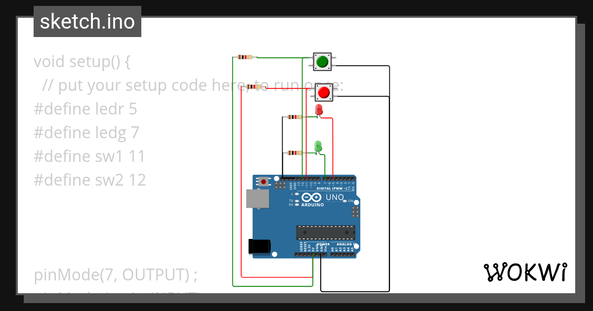 traffic light reloaded - Wokwi ESP32, STM32, Arduino Simulator