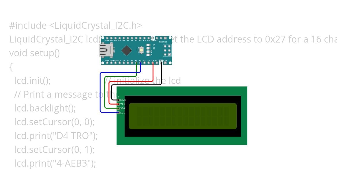 LCD1602_I2C simulation