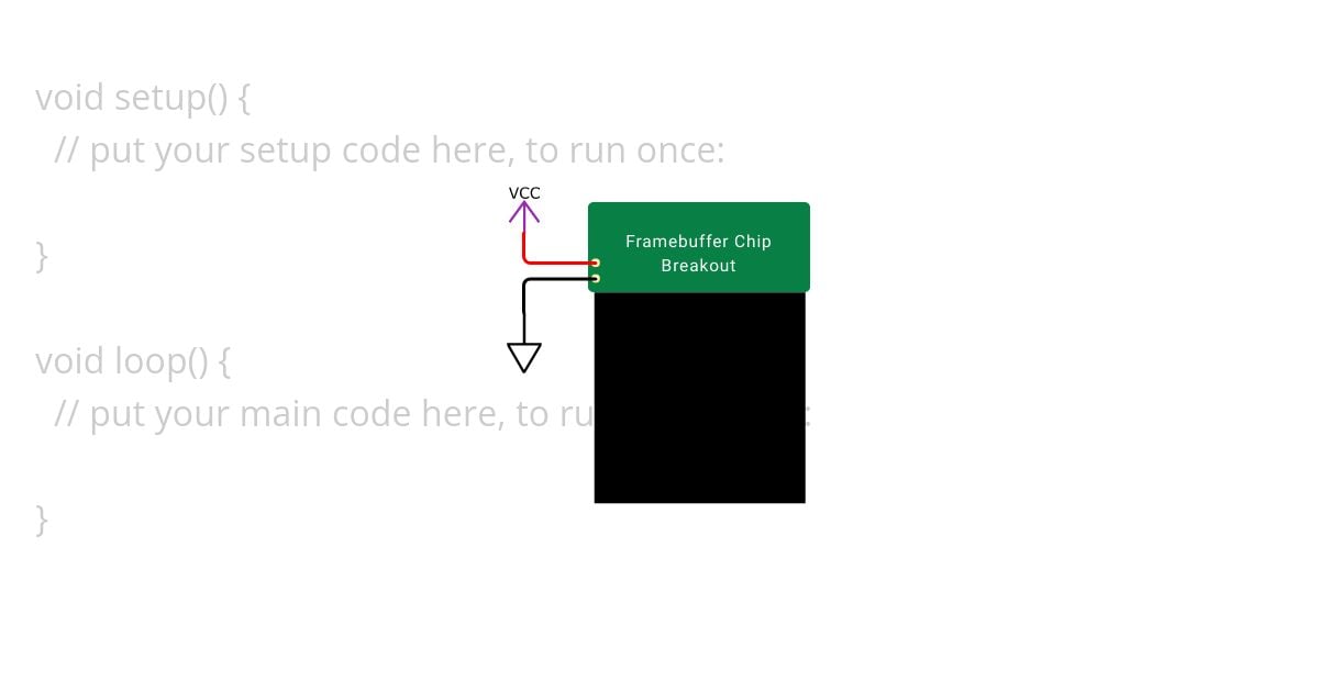 Rust Framebuffer Example Chip simulation