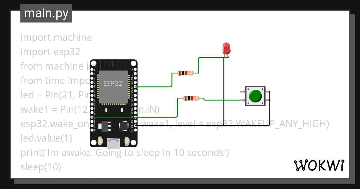 Wokwi - Online ESP32, STM32, Arduino Simulator