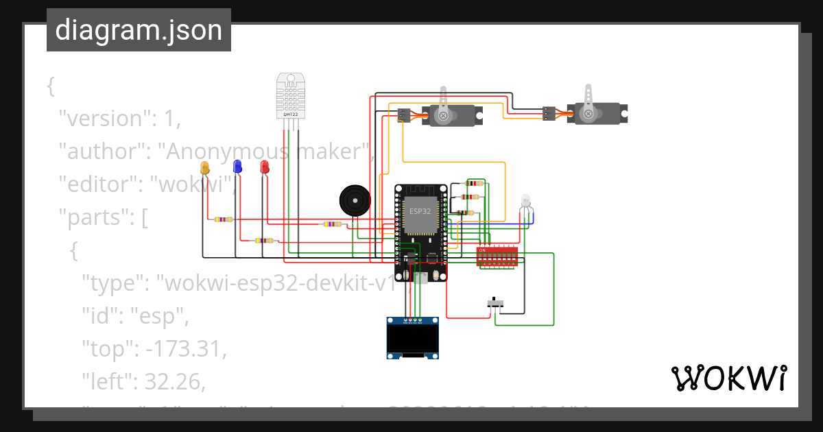 Untitled project - Wokwi ESP32, STM32, Arduino Simulator