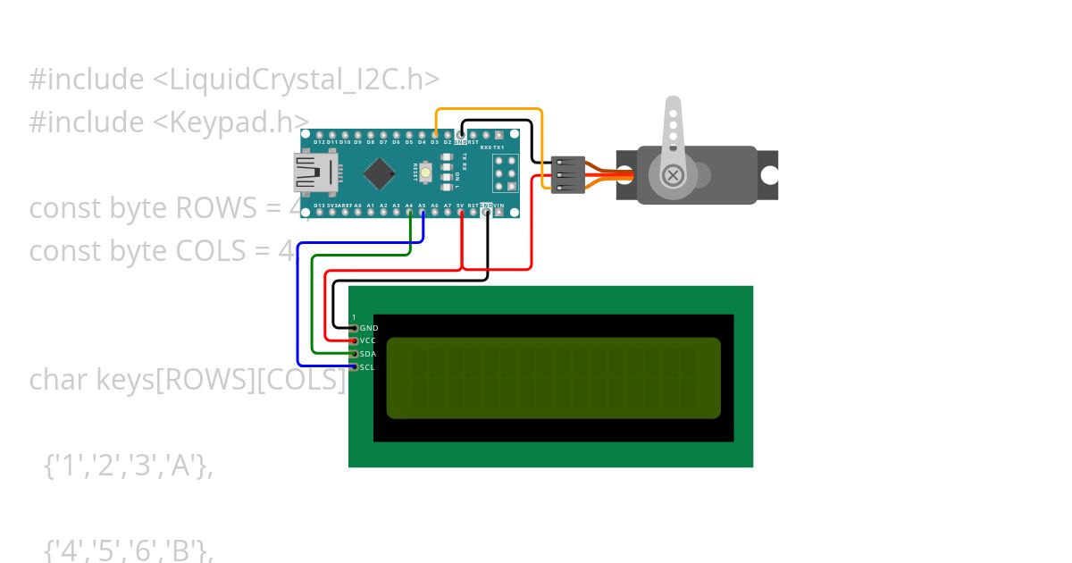 AngleServo simulation