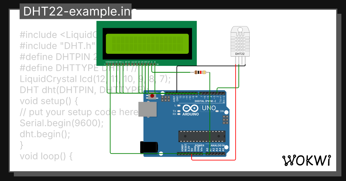 DHT22-example.ino - Wokwi ESP32, STM32, Arduino Simulator