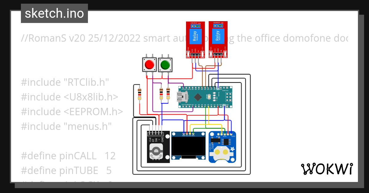 Untitled project - Wokwi ESP32, STM32, Arduino Simulator