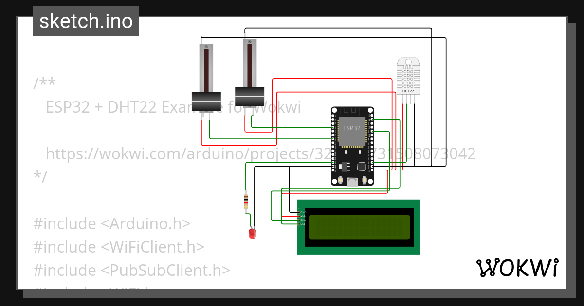 Untitled project - Wokwi ESP32, STM32, Arduino Simulator