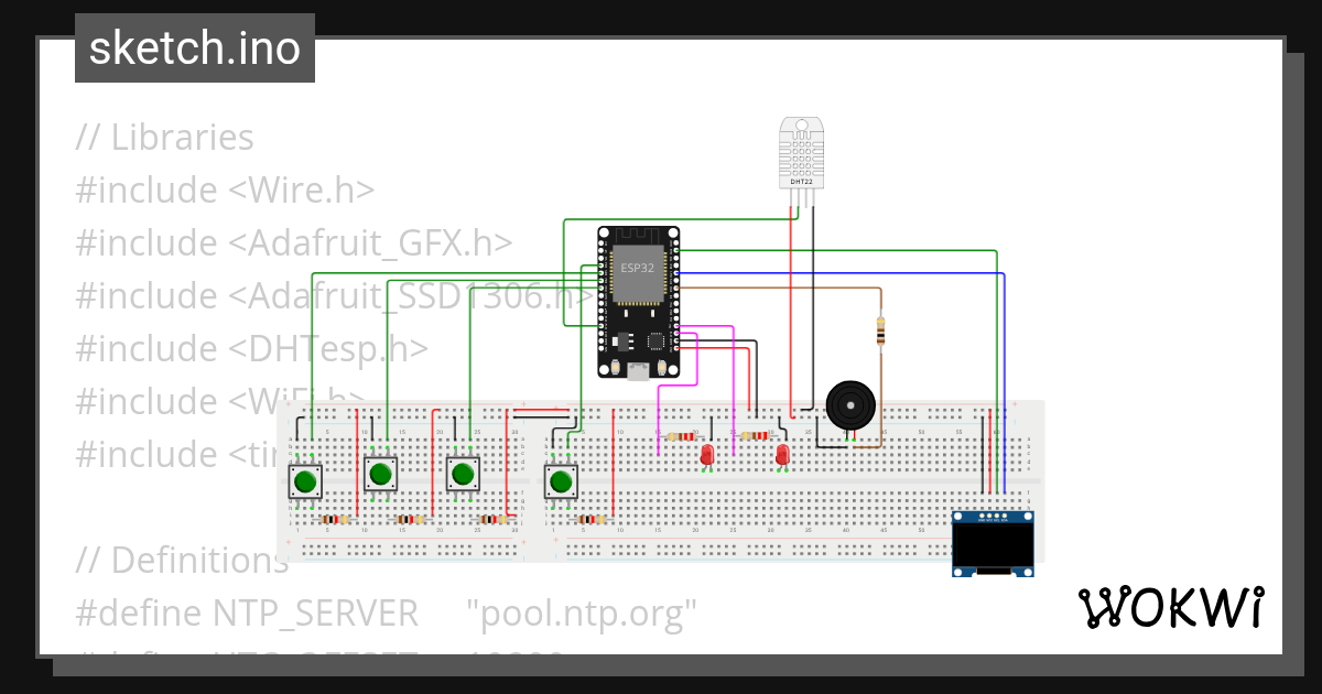 Untitled project - Wokwi ESP32, STM32, Arduino Simulator
