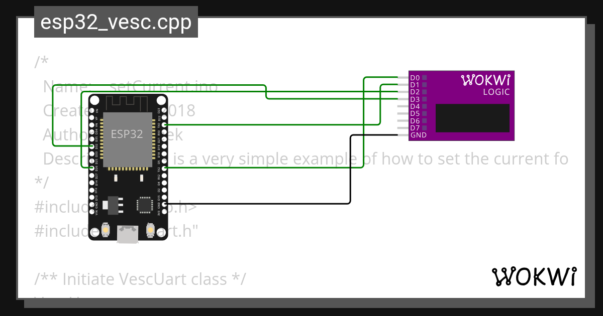 Untitled project - Wokwi ESP32, STM32, Arduino Simulator