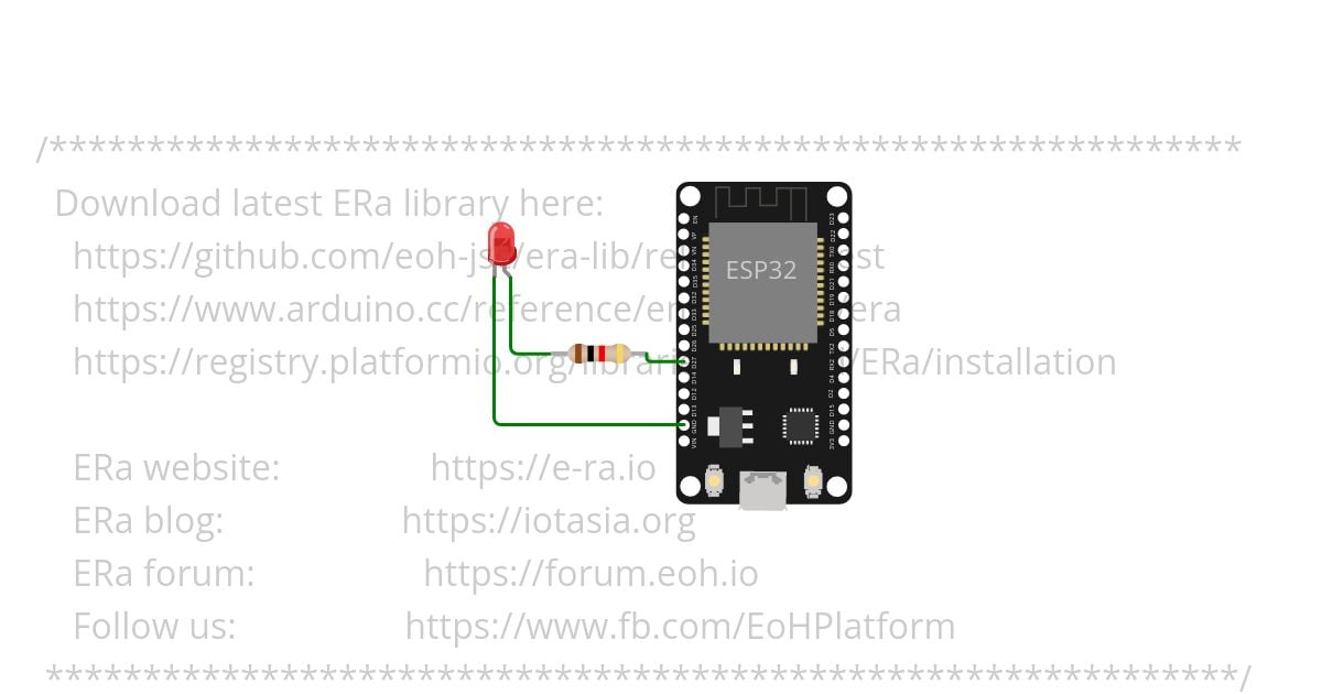 E-Ra IoT Test simulation