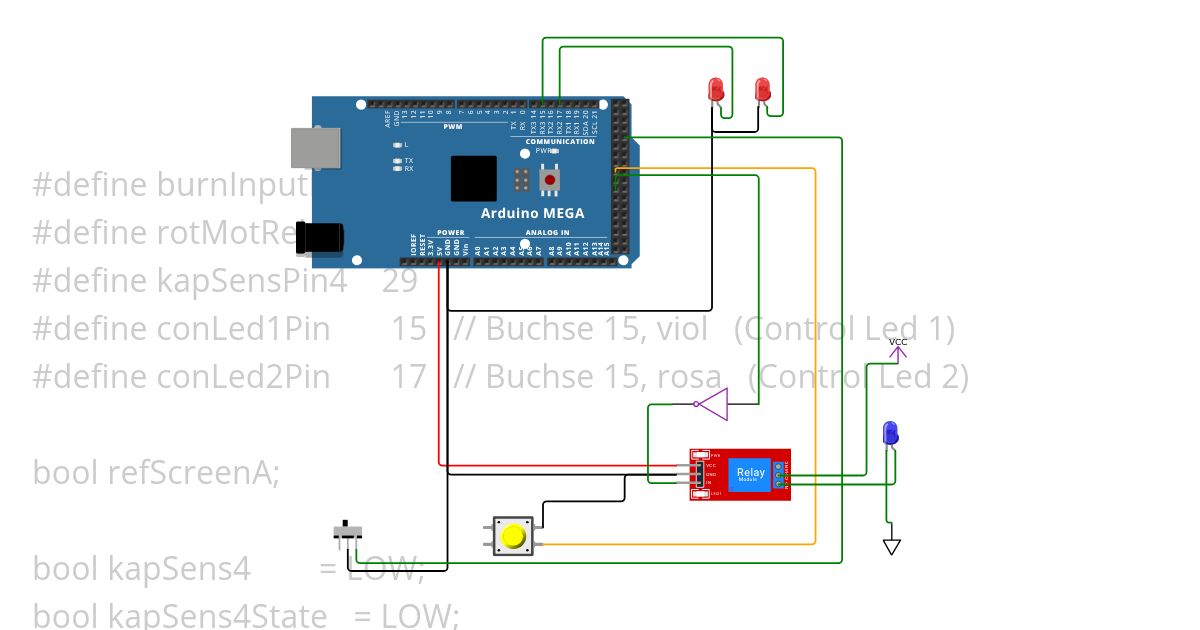 smallRot_StatusByte.ino  simulation