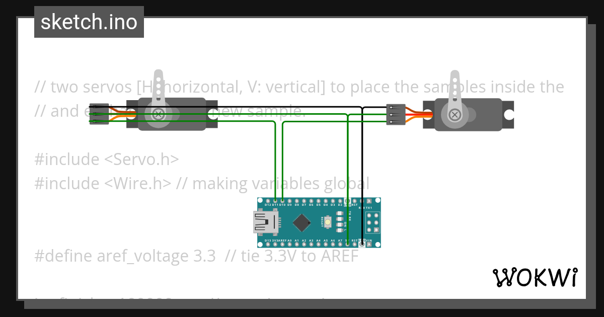 Servo - Wokwi ESP32, STM32, Arduino Simulator