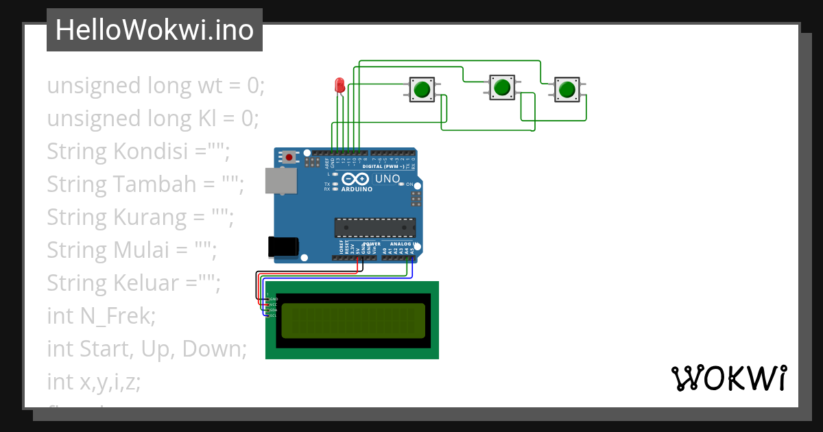 Injector Tester Wokwi ESP32, STM32, Arduino Simulator