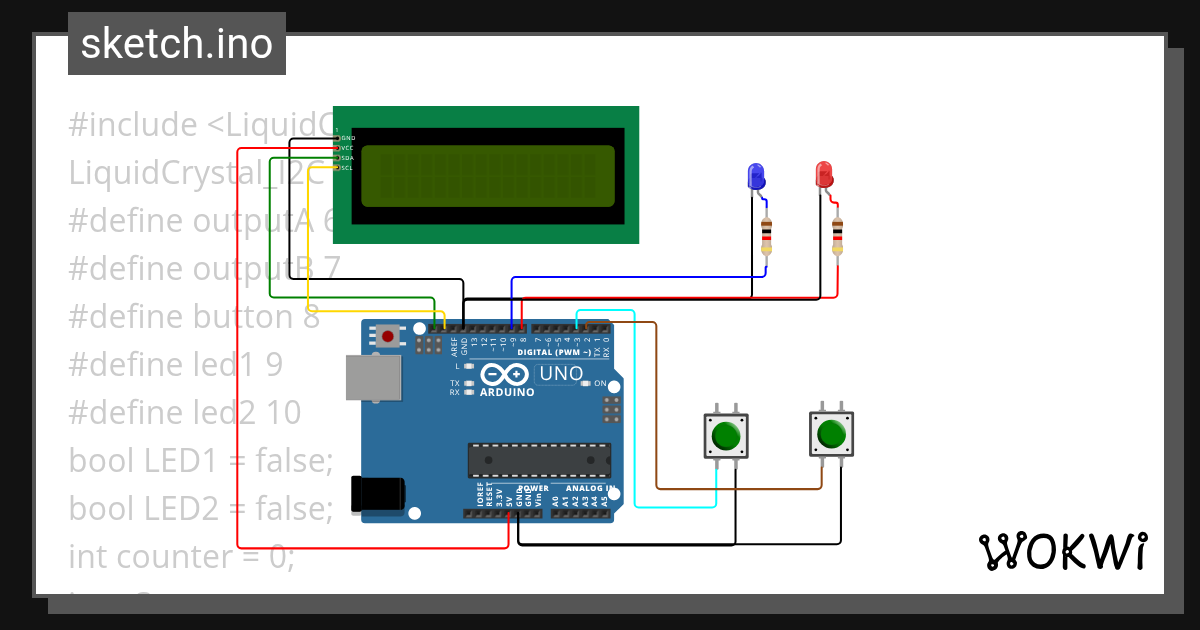 Untitled project - Wokwi ESP32, STM32, Arduino Simulator
