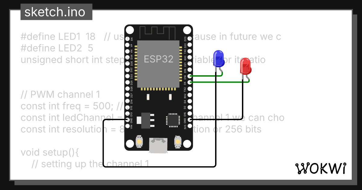 Untitled project wokwi esp32 stm32 arduino simulator