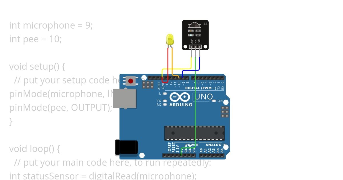 sound sensor simulation