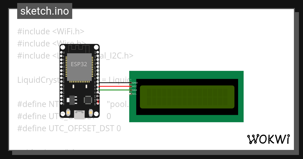 Untitled project - Wokwi ESP32, STM32, Arduino Simulator image.