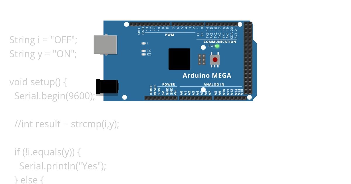 Serial.println simulation