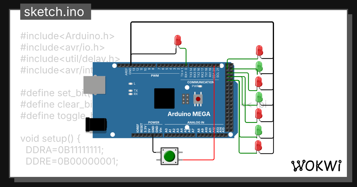 Wokwi - Online ESP32, STM32, Arduino Simulator