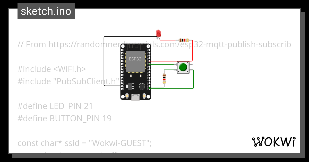 Mqtt Publish Json Ino Wokwi Arduino And Esp Simulator My XXX Hot Girl