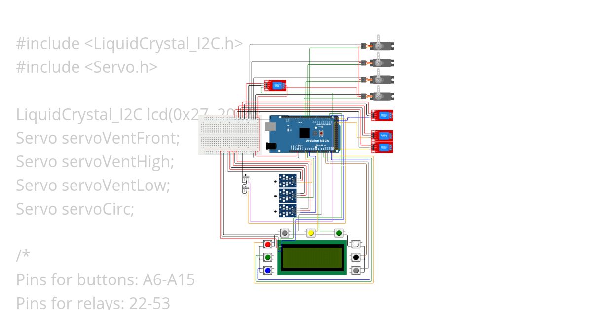 Arduino Car A/C (WIP) simulation