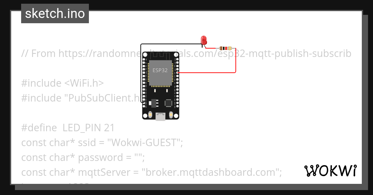 Wokwi Online ESP32 STM32 Arduino Simulator