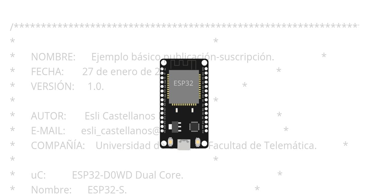 Esp-32 MQTT 🌐📡 simulation