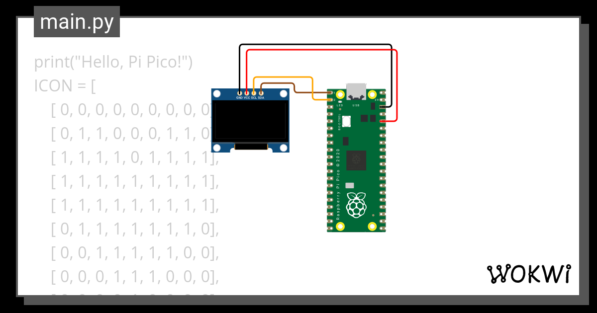 pico_ssd1036_3 - Wokwi Arduino and ESP32 Simulator