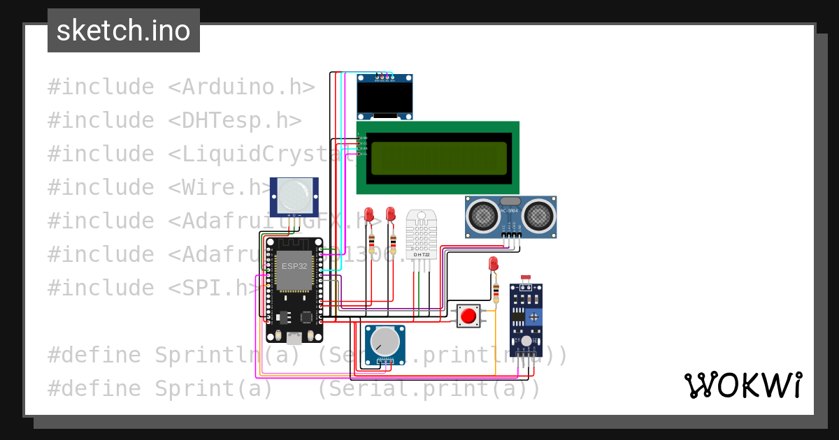 Wokwi - Online ESP32, STM32, Arduino Simulator