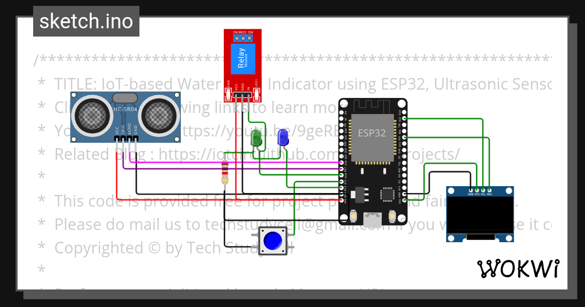 Wokwi - Online ESP32, STM32, Arduino Simulator