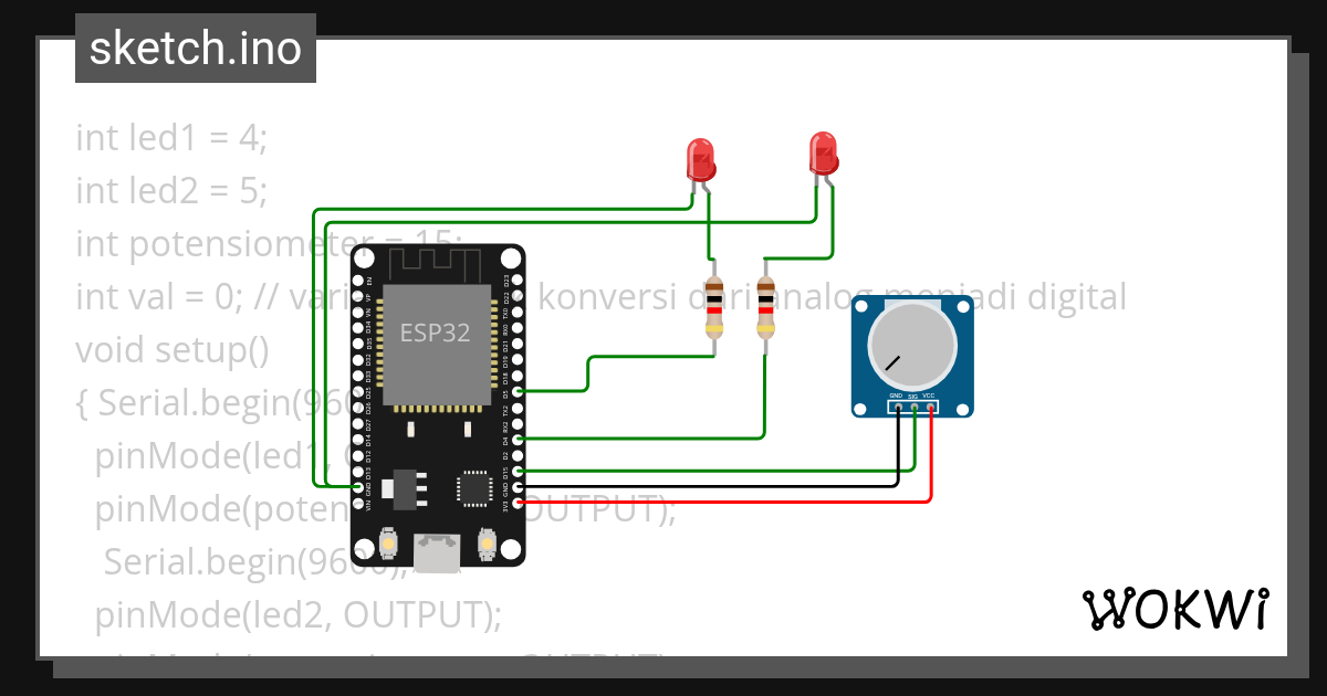 weapon + - Wokwi ESP32, STM32, Arduino Simulator