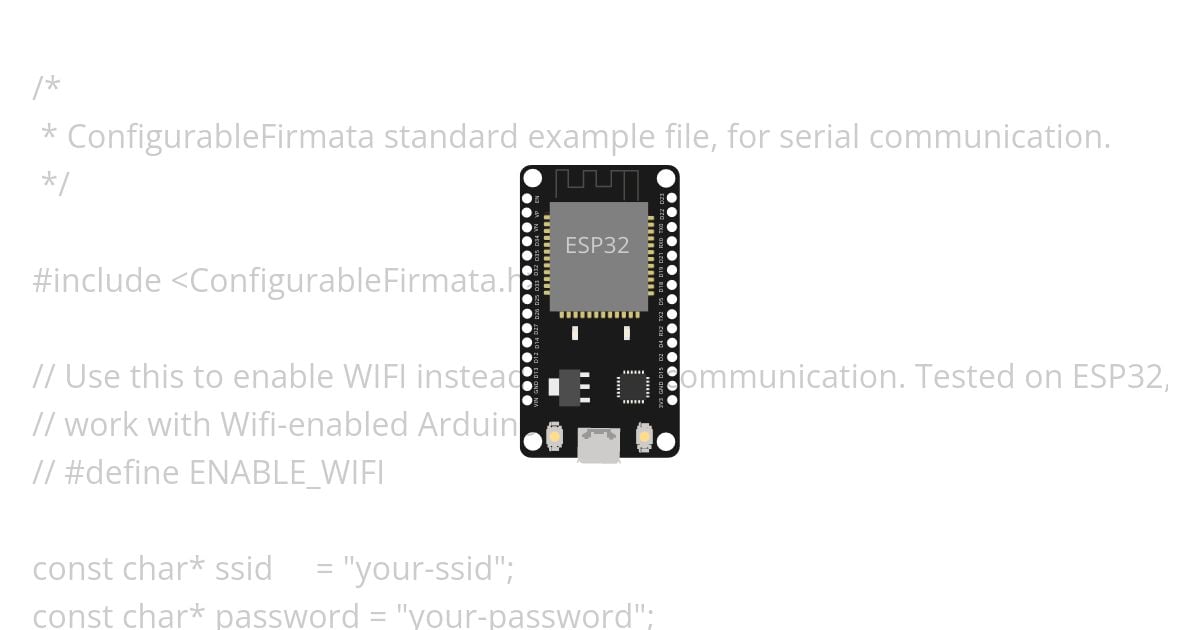 ESP32-Firmata simulation