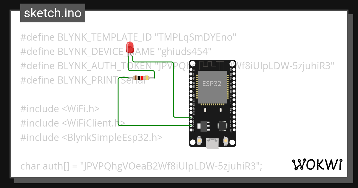 Untitled project - Wokwi ESP32, STM32, Arduino Simulator