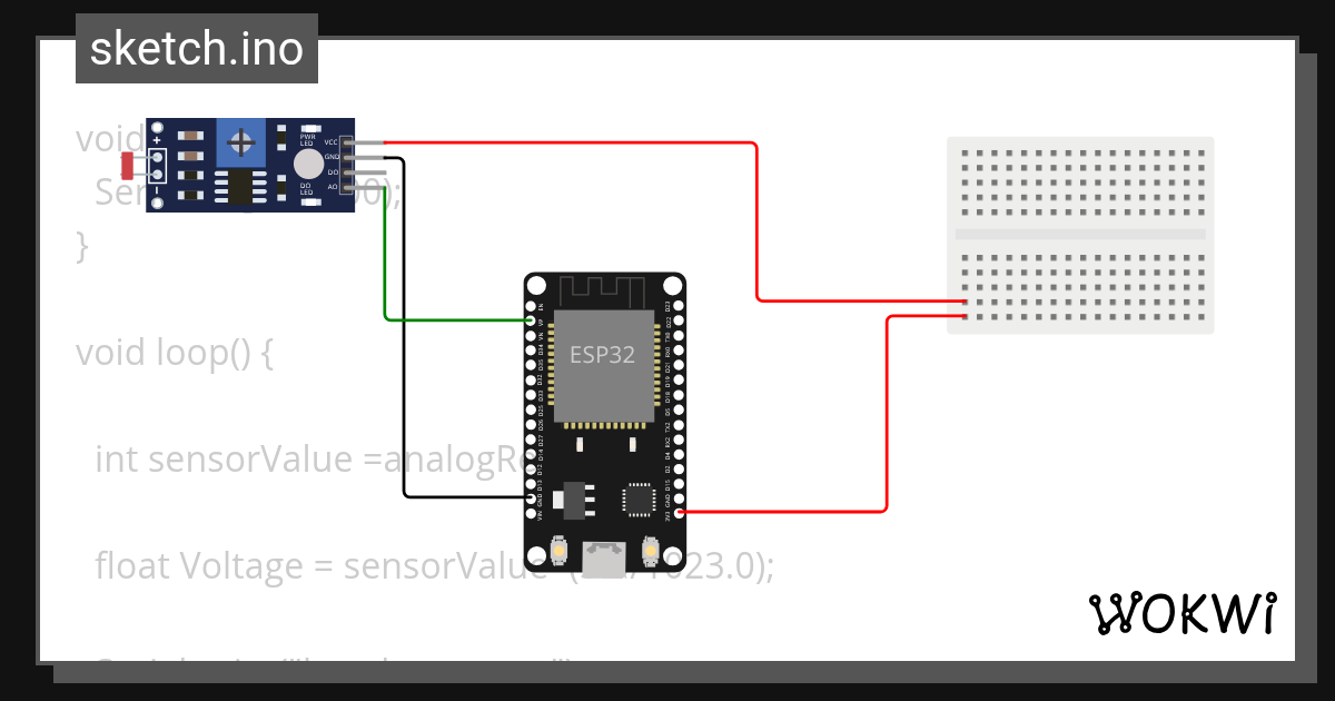 photoresistor - Wokwi ESP32, STM32, Arduino Simulator