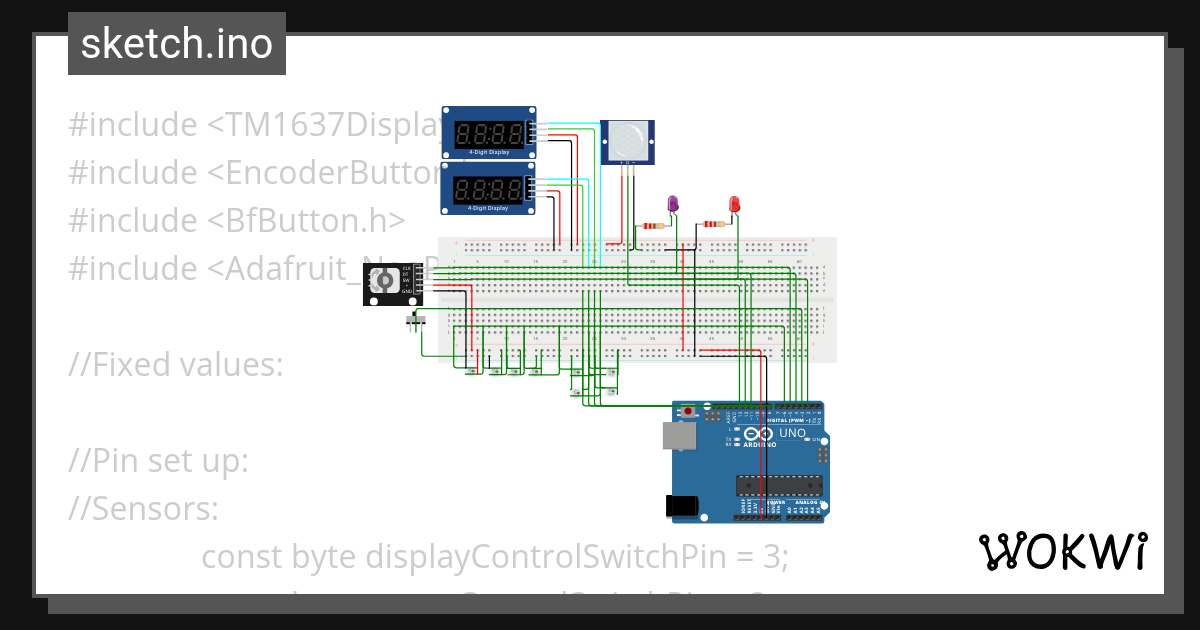 Untitled project - Wokwi ESP32, STM32, Arduino Simulator