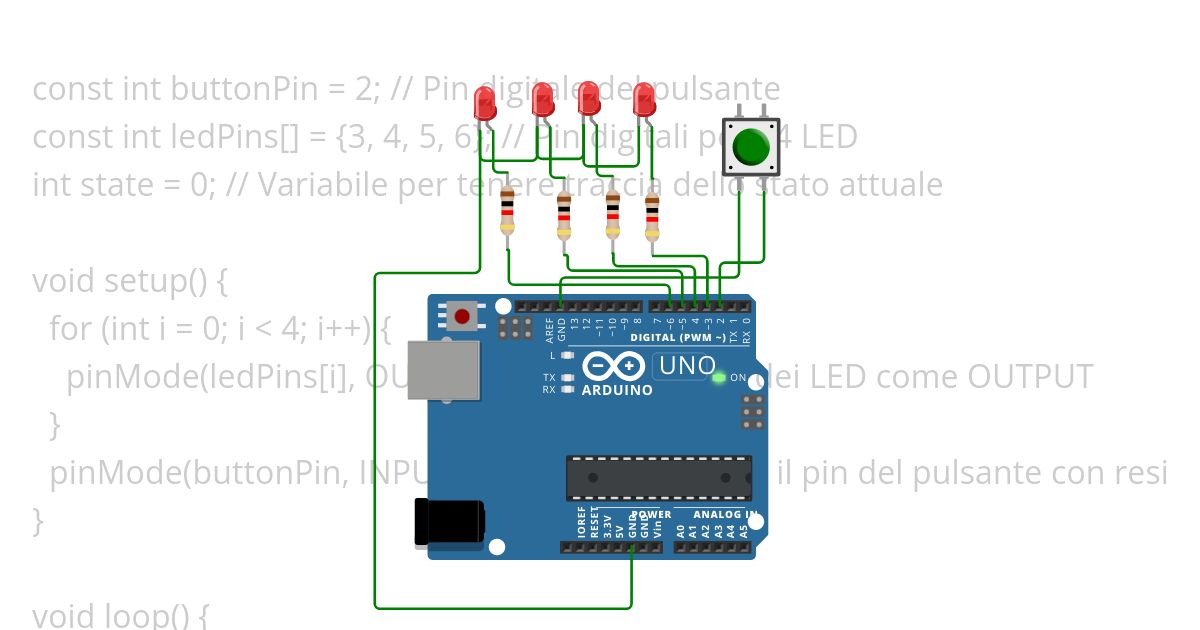 Commutatore_4_posizione simulation