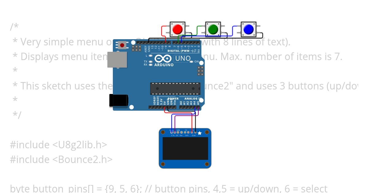 menu test.ino copy simulation