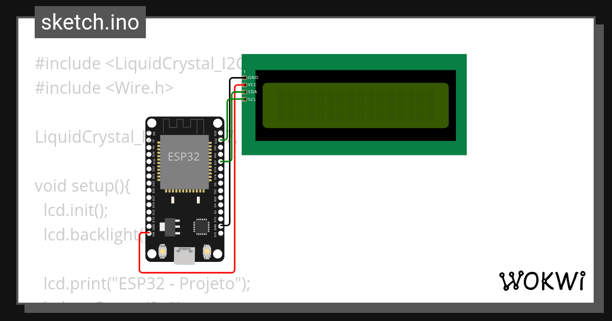 i2c - Wokwi ESP32, STM32, Arduino Simulator