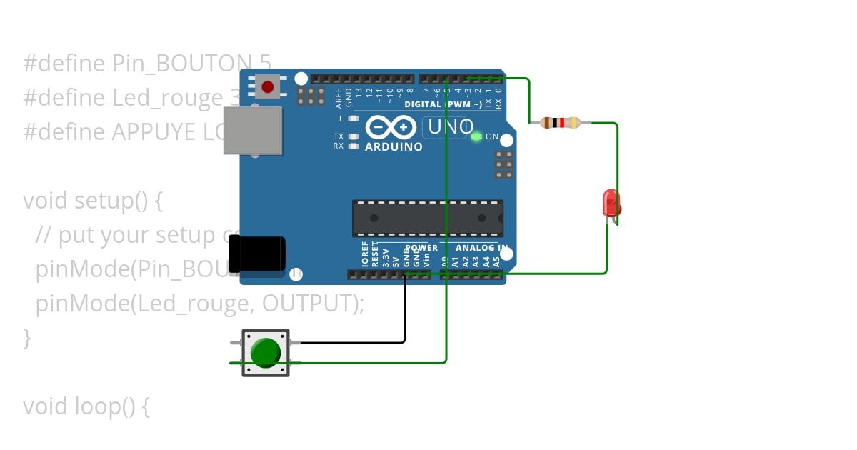 allumer avec buser simulation