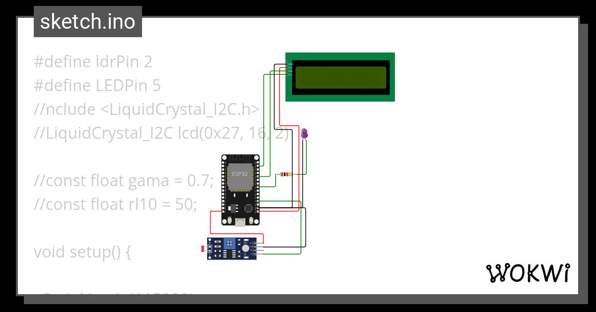 Ldr Esp V1 Copy Copy Wokwi Esp32 Stm32 Arduino Simulator 8728