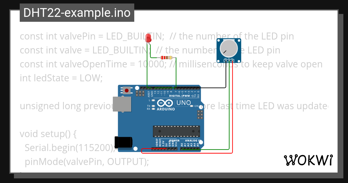 Automatic Irrigation.ino Wokwi ESP32, STM32, Arduino Simulator