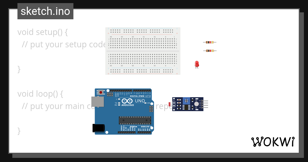 ldr - Wokwi ESP32, STM32, Arduino Simulator